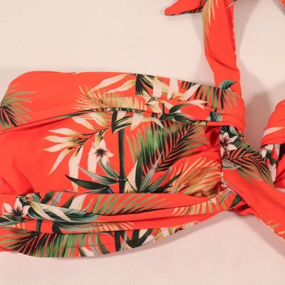 NWT Seafolly Ocean Alley Twist Bandeau Bikini Top - Picture 4 of 14